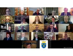 Kolegium Rektorów Szkół Wyższych Krakowa – 16 grudnia 2020 roku – obrady w formie telekonferencji