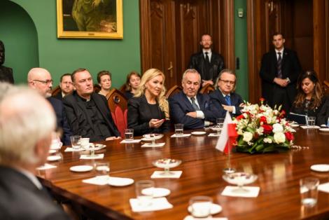 Zdjęcie nr 18 (22)
                                	                                   Prezydent Malty z wizytą na UJ 28 stycznia 2020 roku
                                  
